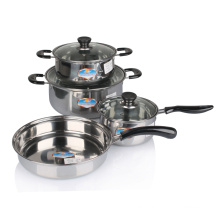 8PCS Set Stainless Steel Cookware Set